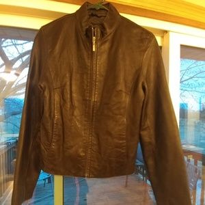 Black Wilson's leather jacket size small